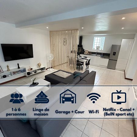 Centre Ville Avec Garage - Parking 特鲁瓦 外观 照片